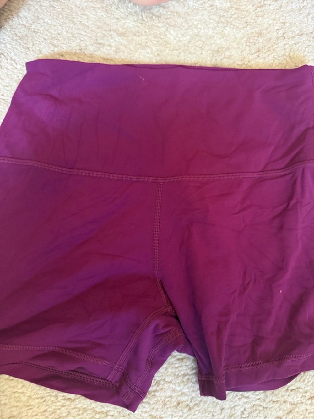lululemon athletica Plum High-Rise Bike Shorts